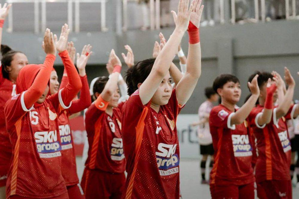 Pemain Kebumen United Angels FC saat berlaga di WPFL 2023/2024. (instagram.com/kebumenangels)