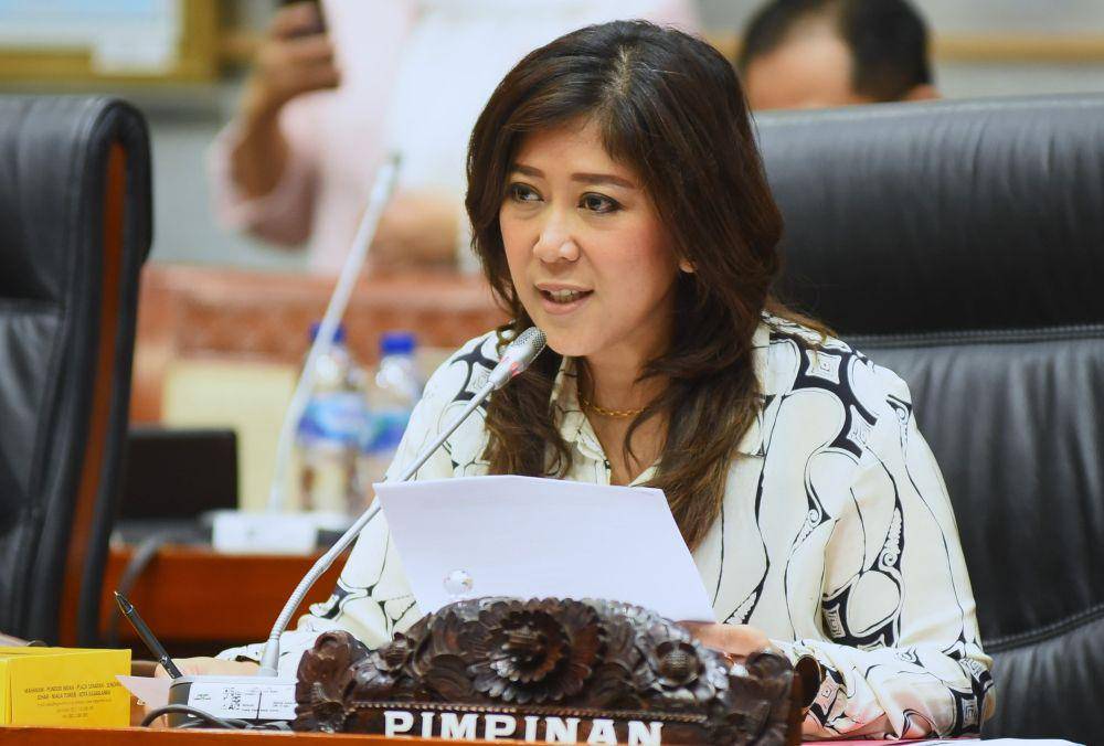 Ketua Komisi I DPR dari fraksi Partai Golkar, Meutya Hafid. (Dokumentasi DPR)