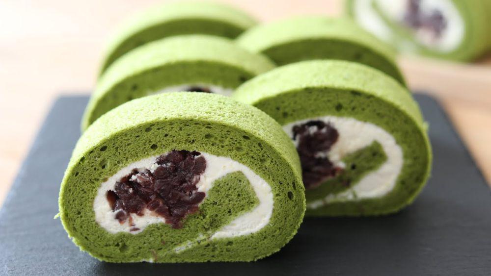 Resep Matcha Swiss Roll Cake untuk Selingan Ngemil di Rumah