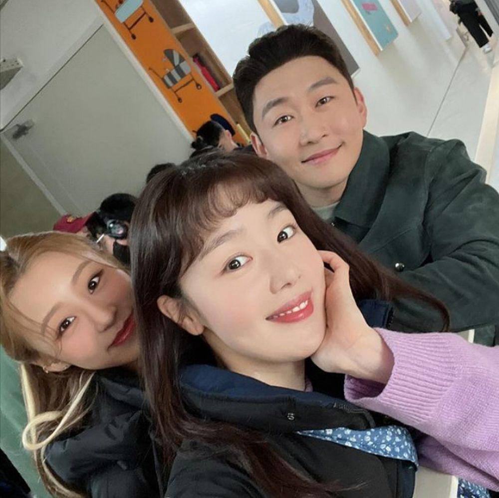 potret Han Sun Hwa di balik layar My Sweet Mobster (instagram.com/shh_daily)