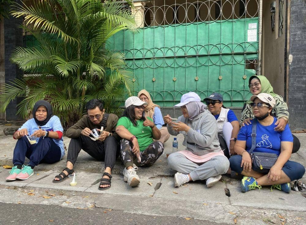 Bakal Calon Wali Kota Diah Warih Sosialisasi ke Tetangga di Solo
