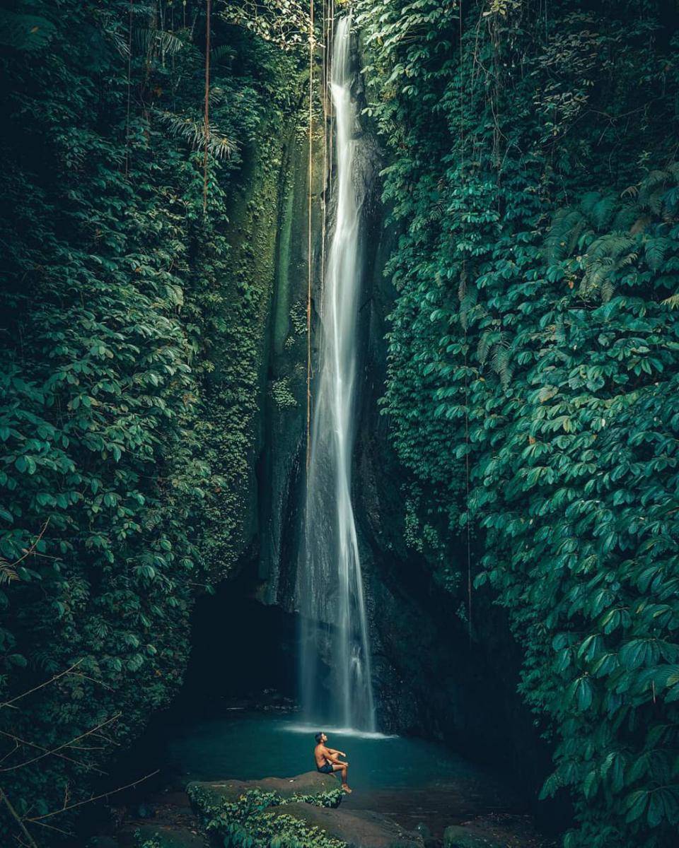 Pesona Air Terjun Leke Leke (instagram.com/manggalih)