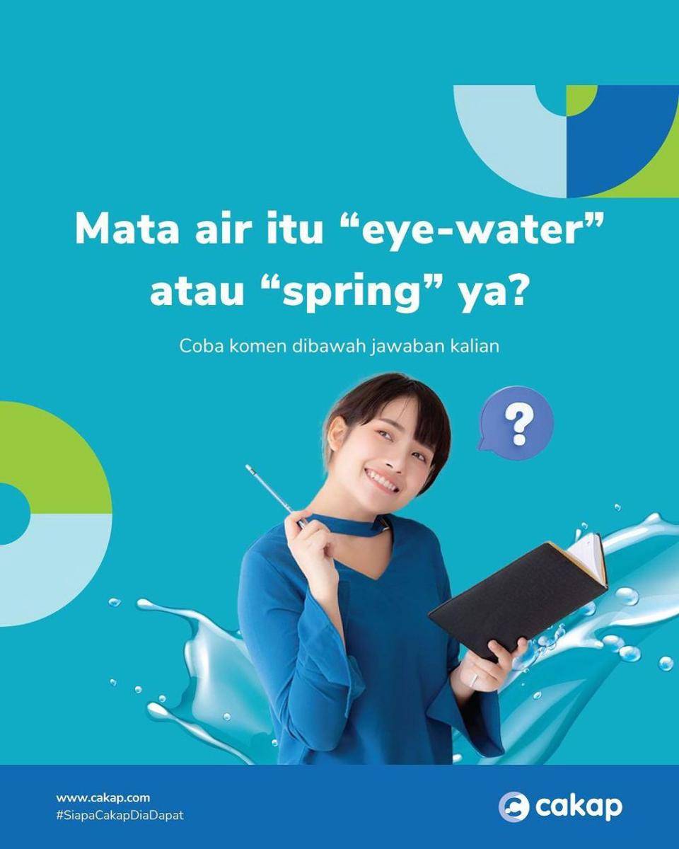 Rekomendasi kursus bahasa Inggris (instagram.com/cakapcom)