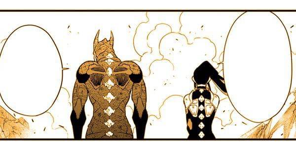 Kafka dan Ashiro ngobrol sebentar ( Dok. Shueisha / Kaiju No. 8 )