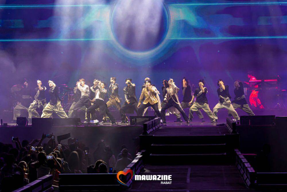 potret penampilan ATEEZ di Mawazine Festival (instagram.com/mawazine)