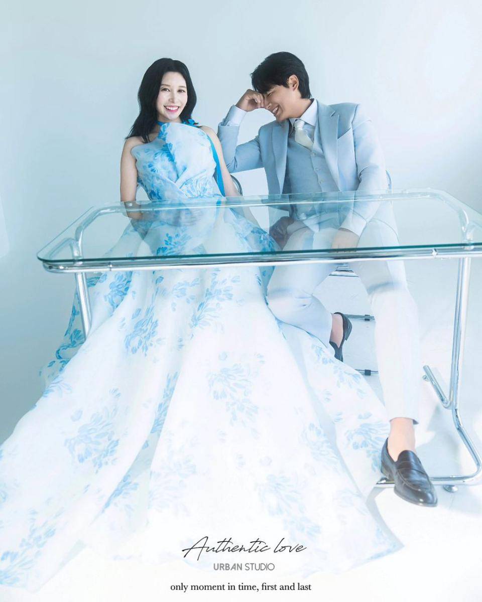 potret maternity shoot Miura Ayane dan aktor Lee Ji Hoon (instagram.com/_leejeehoon)
