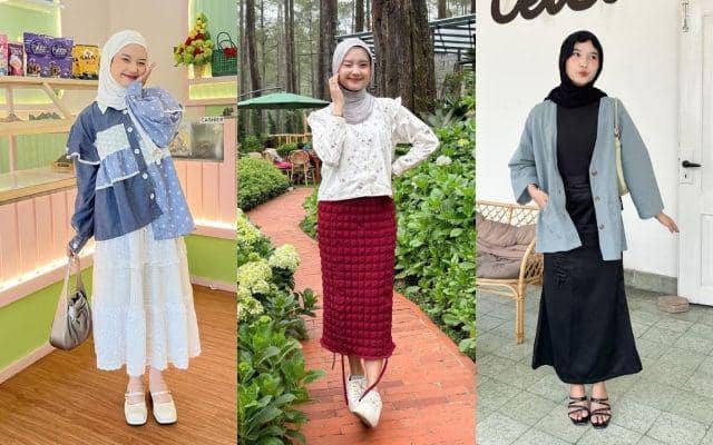 12 Ide Padu Padan Rok ala Siska Amera, Kekinian buat Hangout!