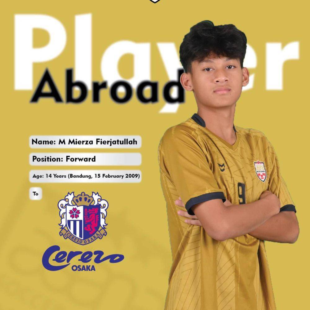 Mierza Firjatullah, pemain Timnas Indonesia U-16 (instagram.com/asianasoccerschool)
