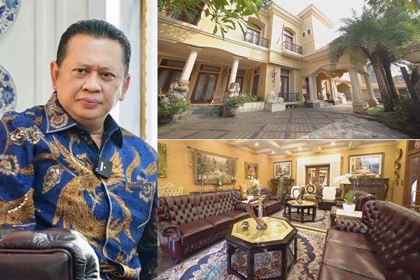 10 Potret Rumah Bamsoet, Garasinya Penuh Koleksi Mobil Klasik