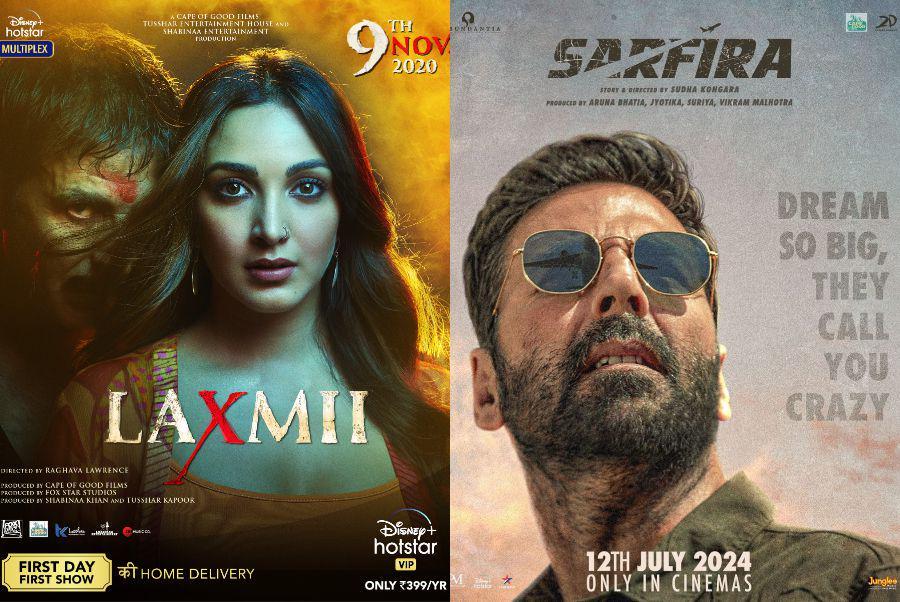 6 Film Akshay Kumar Remake dari Film India Selatan, Terbaru Sarfira