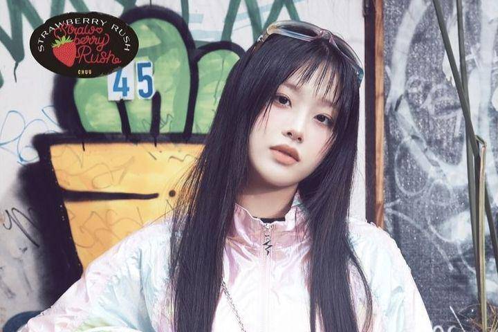 potret Chuu di mini album Strawberry Rush (instagram.com/chuu_atrp)