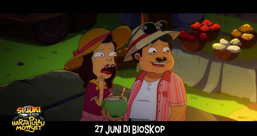cuplikan film Si Juki the Movie: Harta Pulau Monyet (dok. Falcon)