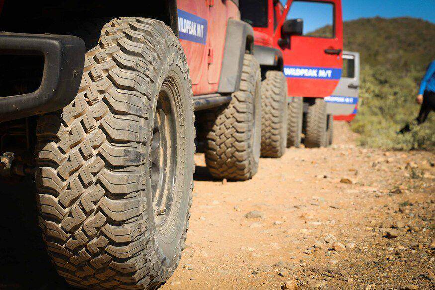 Ilustrasi ban off-road sudah kotor (fastnlow.net/lie)