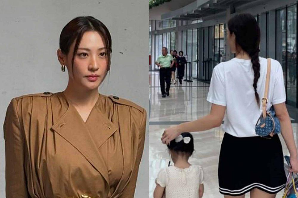7 Momen Liburan Claudia Kim Bareng Putrinya di Singapura