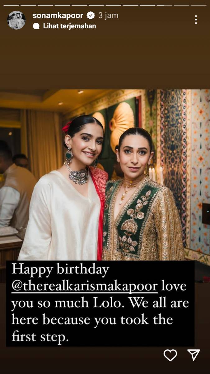 unggahan Sonam Kapoor (instagram.com/sonamkapoor)