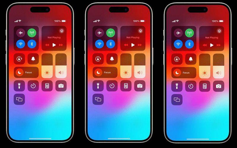 tampilan Control Center iPhone (dok. Apple Support)