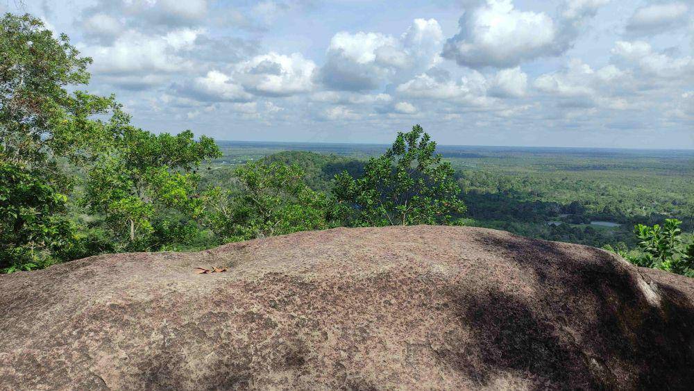 potret Bukit Tnagkilang dari ketinggian (google.com/maps/ Azlanta Maydio)