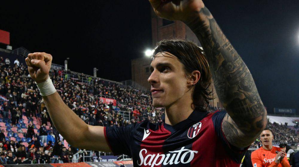 potret Riccardo Calafiori (x.com/BolognaFC1909en )