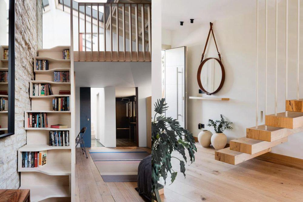 9 Referensi Desain Tangga Rumah Minimalis, Ada yang Multifungsi!