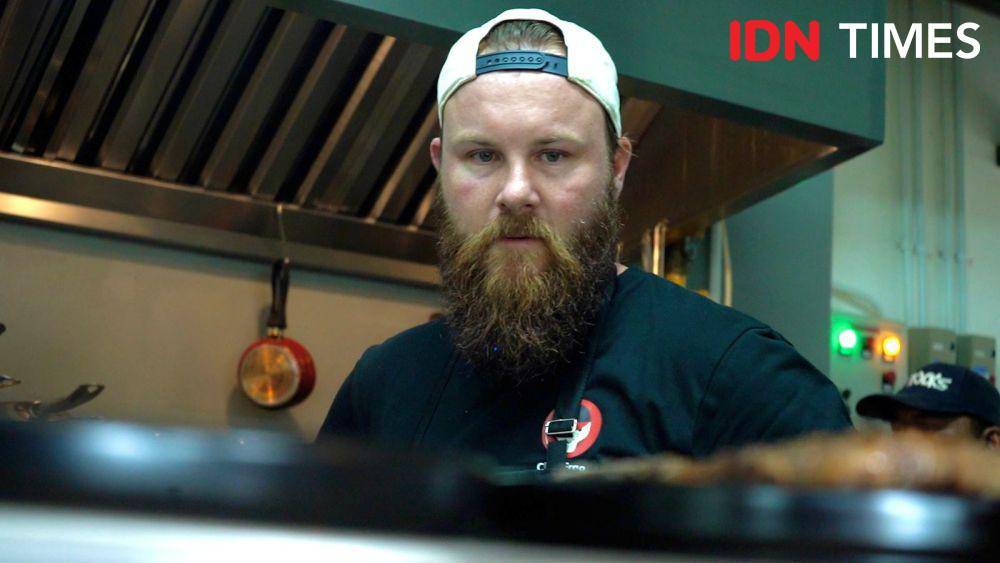 Chef Brent Draper (IDN Times/Alya Dwi Achyarini)