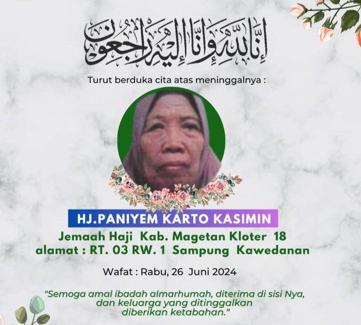 Hj. Paniyem menghembuskan napas terakhirnya di kamar hotel di Makkah, beberapa jam sebelum jadwal keberangkatan rombongan menuju Bandara Jeddah untuk kembali ke Tanah Air. IDN Times/Istimewa.