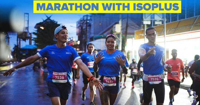 Marathon with ISOPLUS (Instagram/isoplus7ion)