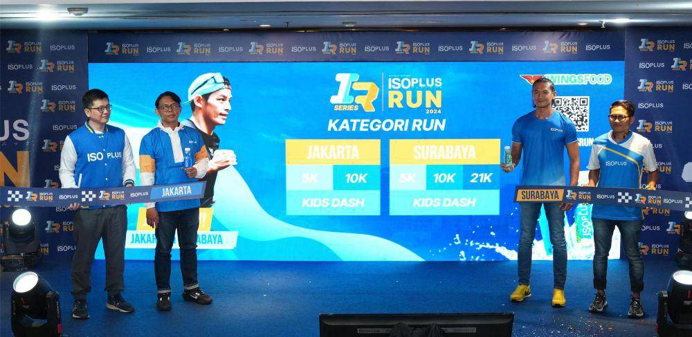 ISOPLUS RUN Series 2024 diadakan di dua kota dengan menawarkan kategori 5k,10k dan 21k (khusus Surabaya) (Dok. ISOPLUS)