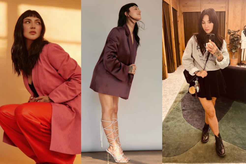 9 Inspirasi OOTD ala Julia Michaels, Elegan hingga Kasual!