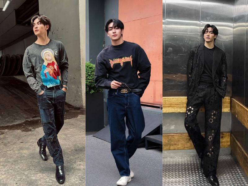 8 Inspirasi Outfit Nuansa Hitam ala Archen Aydin, Boyfriendable!