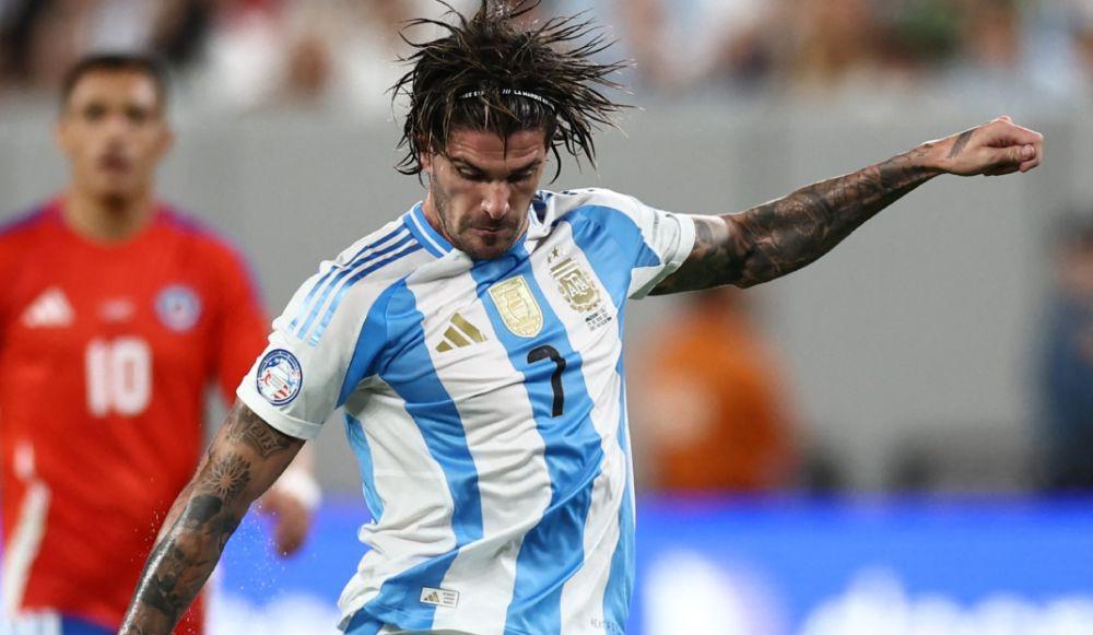 Argentina vs Chile Berakhir Tanpa Gol pada Babak Pertama