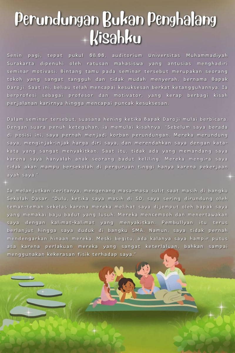 IDN Times Xplore/Narator Cilik_SMK NEGERI 1 SURAKARTA