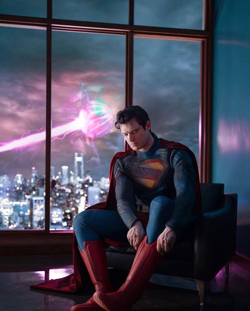 Film Superman (2025) (instagram.com/jamesgunn)