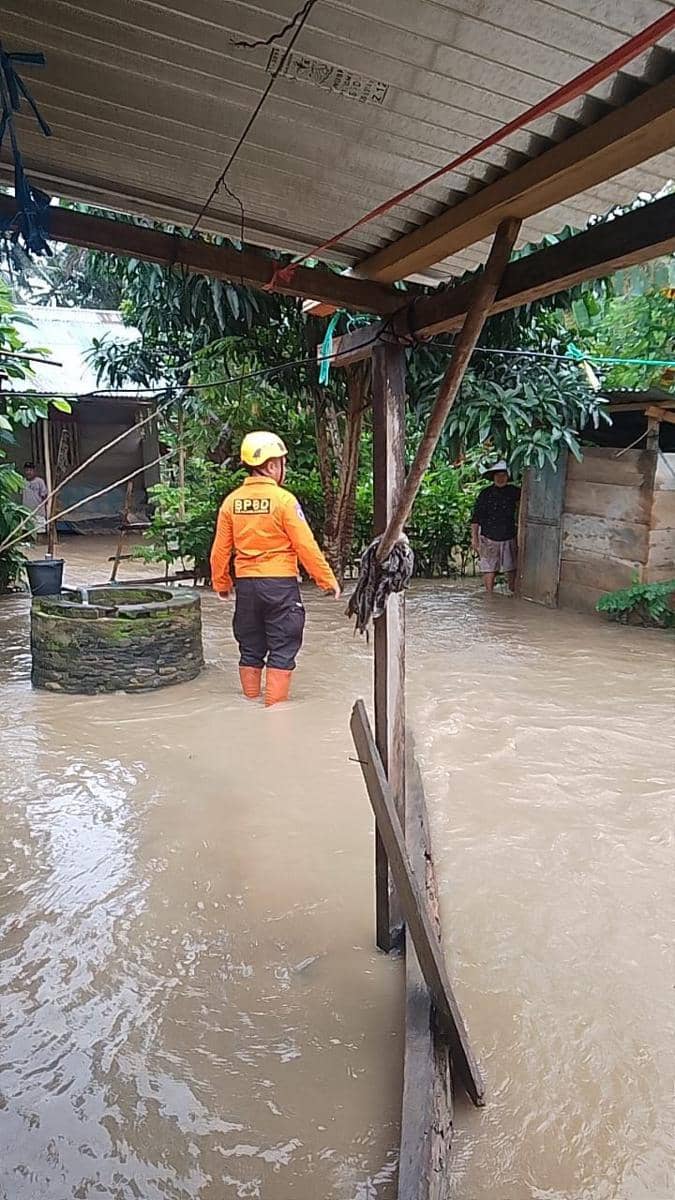 Banjir di Bolmong, Sulawesi Utara, Rabu (26/6/2024). IDNTimes/BPBD Bolmong