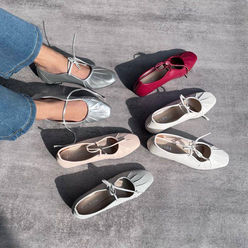 Rekomendasi ballet flat shoes (Shopee.com/Zunada Official)