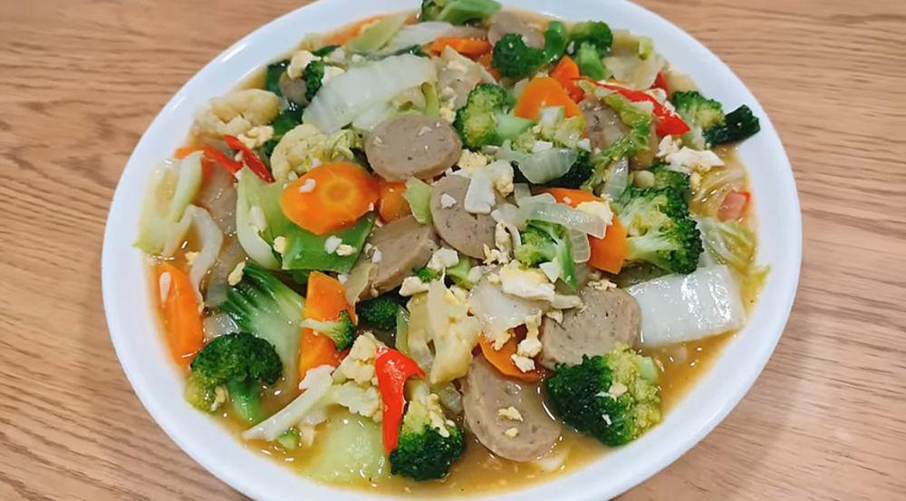 Resep Capcay Kuah Asam Manis yang Enak dan Bergizi, Gak Bikin Bosan!
