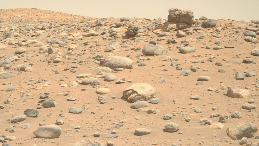 Ilustrasi Bebatuan di Planet Mars (nasa.gov)