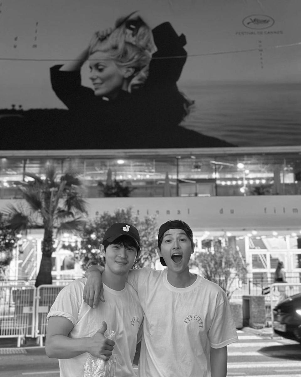 Jeong Jae Kwang dan Song Joong Ki (instagram.com/jaekwang_jeong)