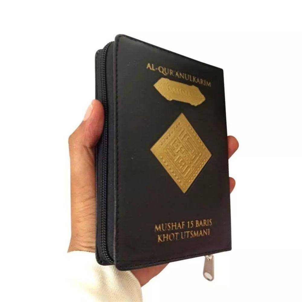 Ilustrasi gambar Al-Qur'an resleting (instagram.com/galery.alquran)