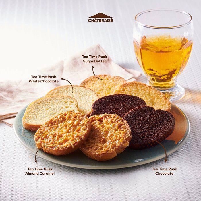Potret menu Tea Time Rusk di Chateraise (instagram.com/chateraise.id)
