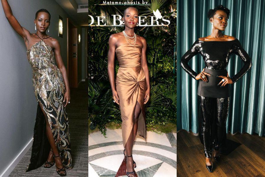 14 Gaya Fashion Lupita Nyong'o, Pemeran A Quiet Place: Day One