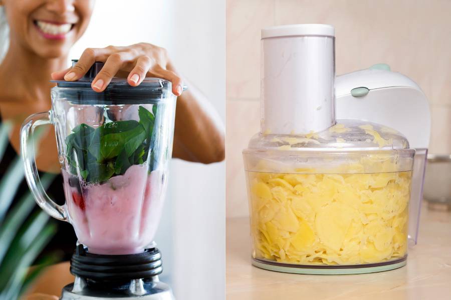 Potret blender dan chopper (canva.com/Luna Vandoome| canva.com/temele)