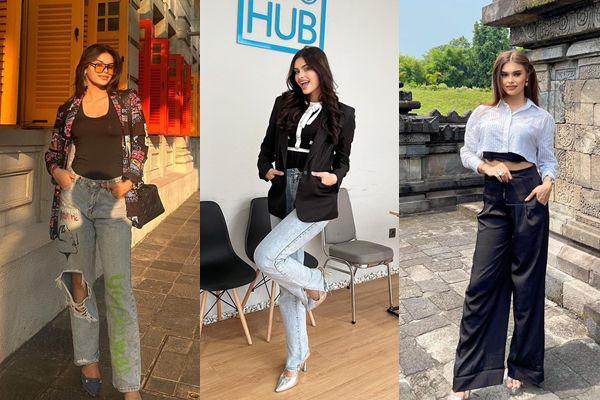 9 OOTD Stevanie Tawana Sheldrick, Simpel dan Chic Abis!