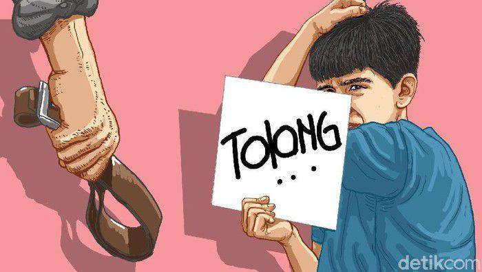 Ilustrasi kekerasan. (Foto: Edi Wahyono)