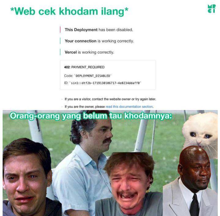 meme cek khodam (instagram.com/mrci.id)