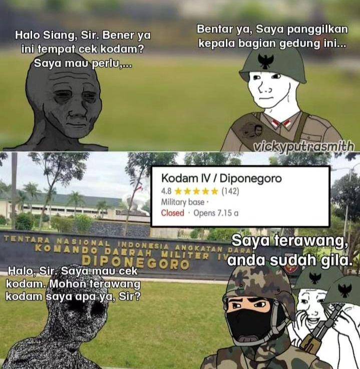meme cek khodam (instagram.com/pos.total)