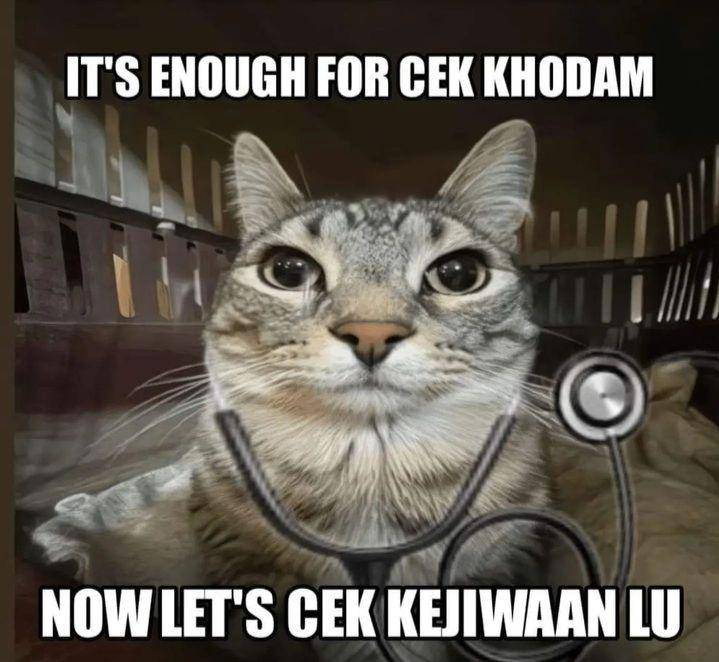 meme cek khodam (instagram.com/gadgetgabut)
