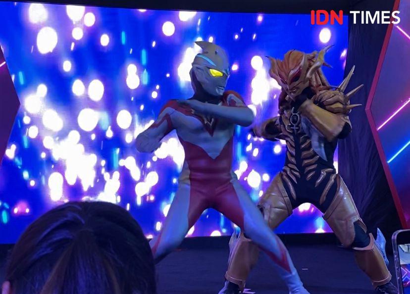 Potret Pameran ULTRAMAN THE HERO PREMIERE 2024 di Mal Neo Soho Jakarta