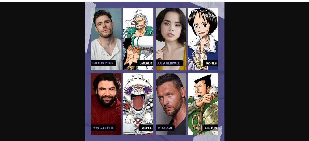 Pemeran Smoker, Tashigi One Piece Live Action Season 2 Diumumkan