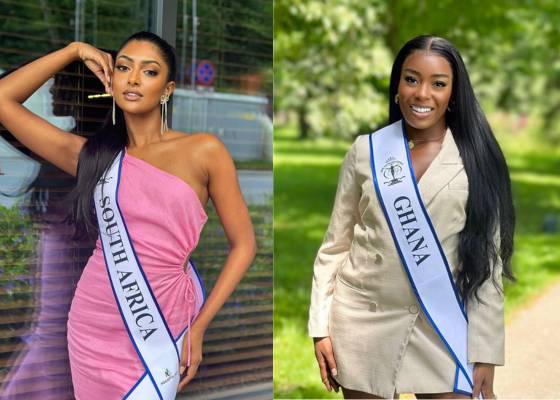Potret Finalis dari Afrika di Karantina Miss Supranational 2024 (Instagram.com/bryoni.govender | Instagram.com/miss.supranationalghana)