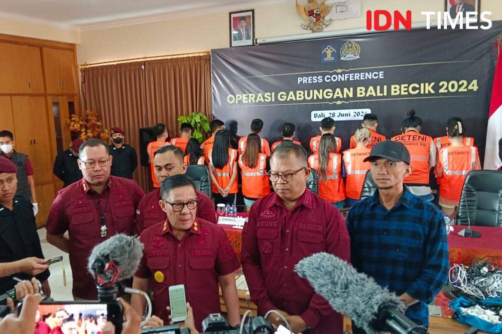 103 WN Taiwan Ditahan di Rudenim, Diduga Terlibat Kejahatan Siber